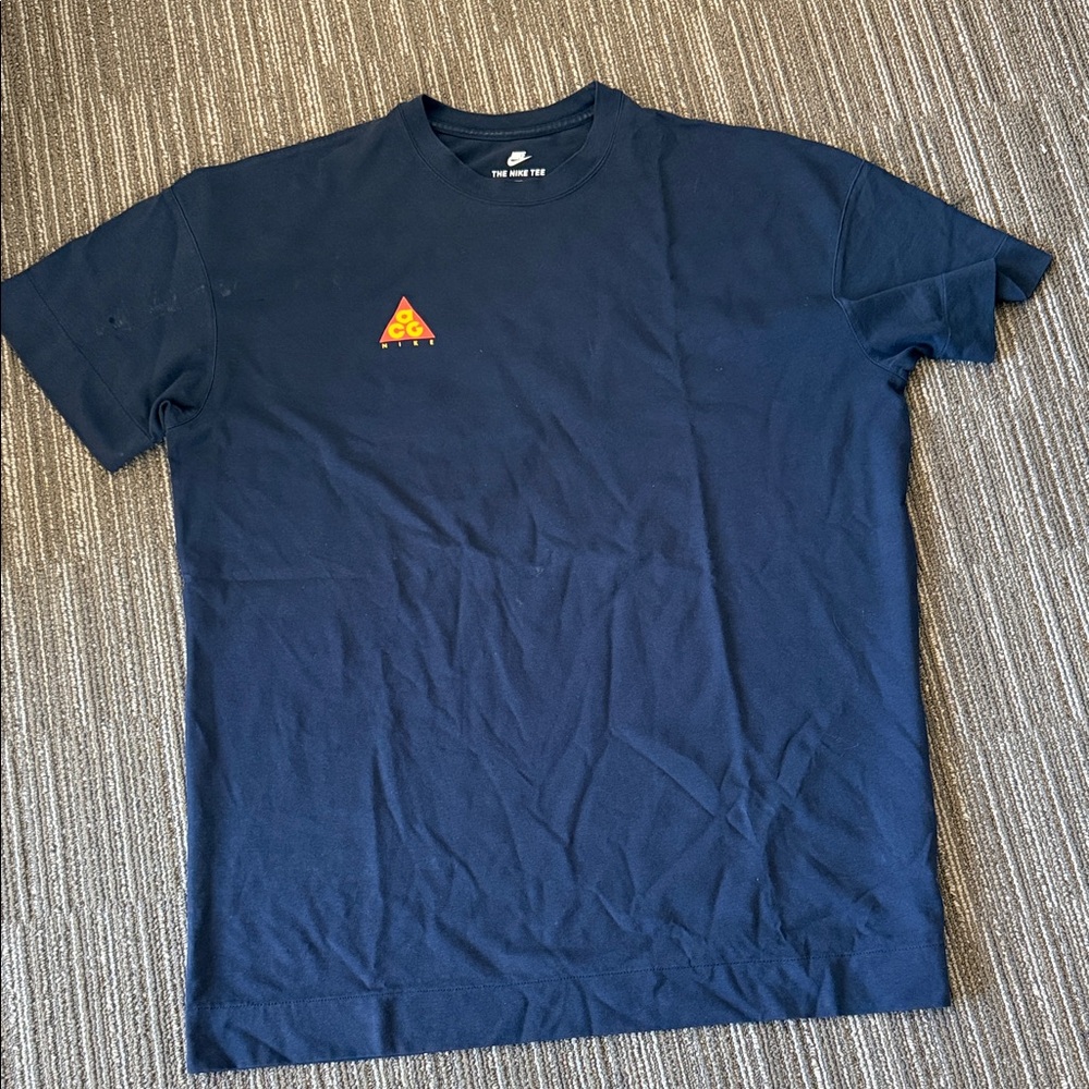 Nike ACG Navy Blue Graphic T-Shirt